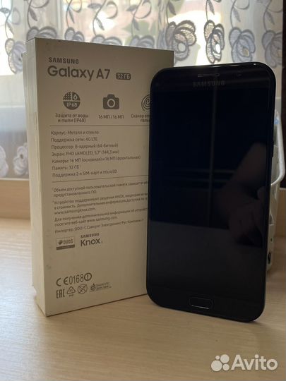 Телефон Samsung galaxy a7 2017