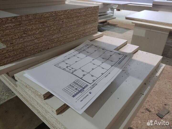 Распил / кромление / изготовление корпусной мебели