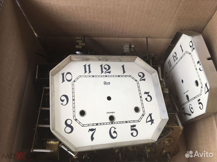 Часы с четвертным боем очз янтарь запчасти любые