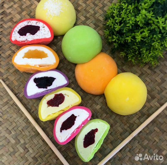 Японский десерт моти