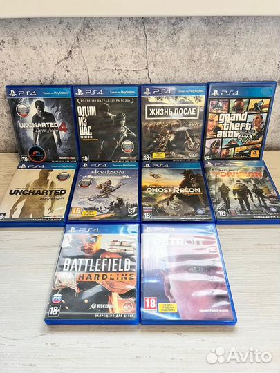 Игры для приставки ps4,ps5 (состояние 5)