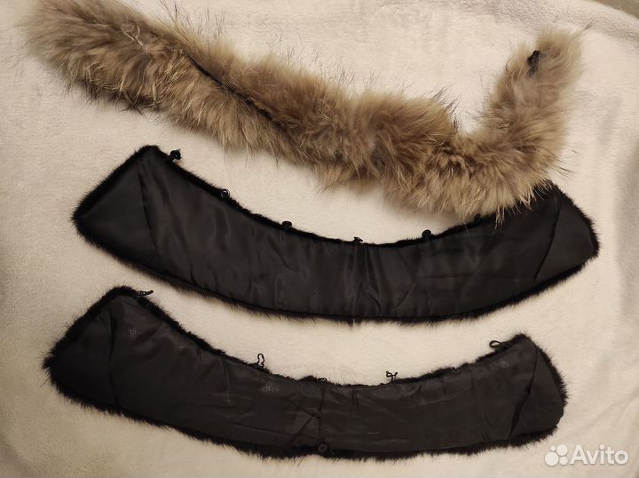 Воротники из натурального меха