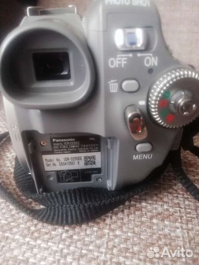 Видеокамера panasonic VDR-D250