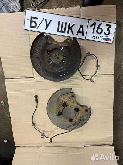 Скоба суппорта заднего левого chevrolet cruze