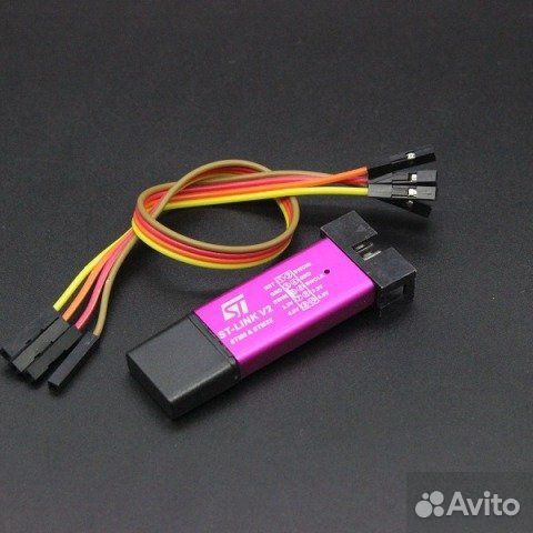 Программатор ST-Link V2 - STM8, STM32