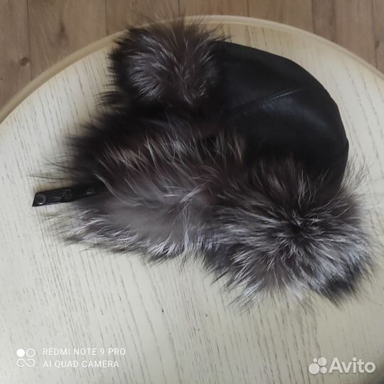 Шапка ушанка женская натуральный мех