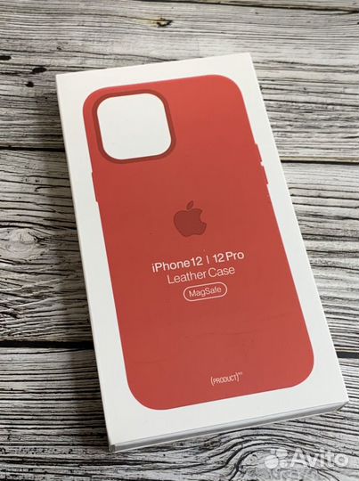 Leather Case MagSafe iPhone 12/12Pro