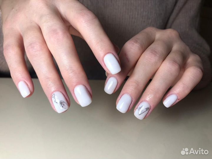 Маникюр,наращивание и педикюр на дому