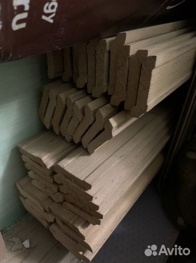 Буковый плинтус