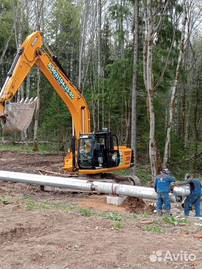 Услуги экскаватора-погрузчика JCB 4CX (гидромолот)