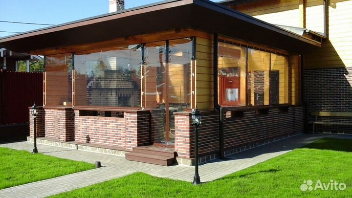 Мягкие окна для беседок, веранд