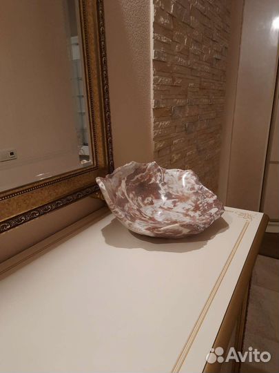 Эксклюзивная каменная посуда, чаши, мойки