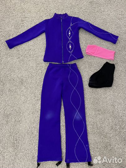 Костюм для фигурного катания кмс 122