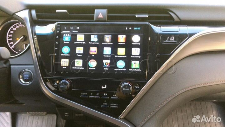 Магнитола Mstar для Toyota Camry V70 с установкой