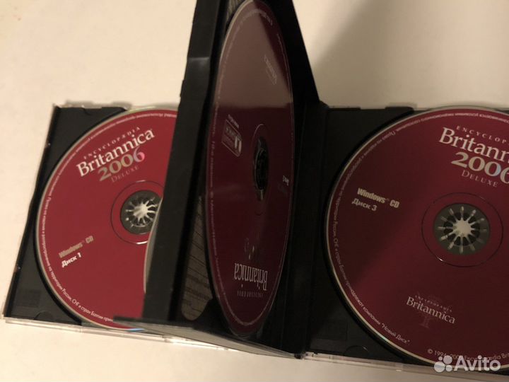 4 энциклопедии на CD, 12 дисков