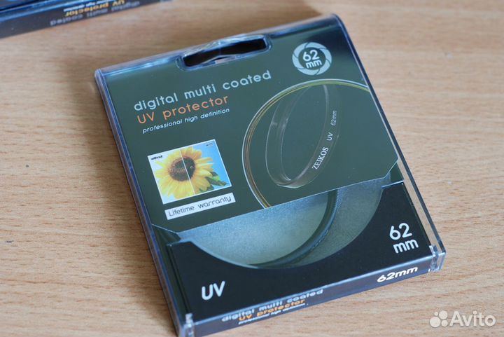 UV фильтр 62 и 67мм Zeikos, Xit, promaster