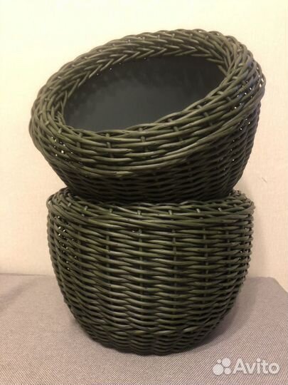 Кашпо из ротанга 12 литров