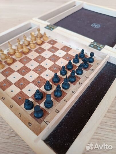 Шахматная доска мини СССР
