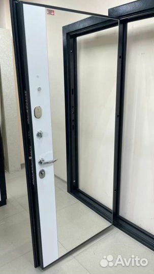Двери входные с зеркалом для квартиры и дома