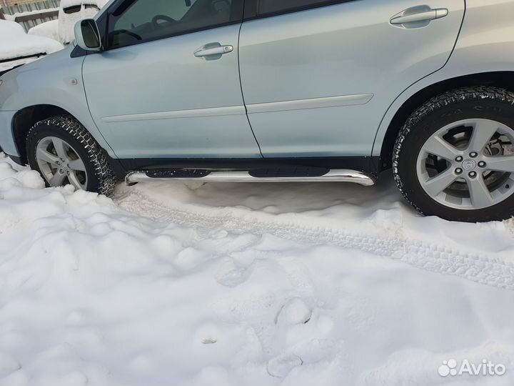 Подножки трубы lexus rx 300