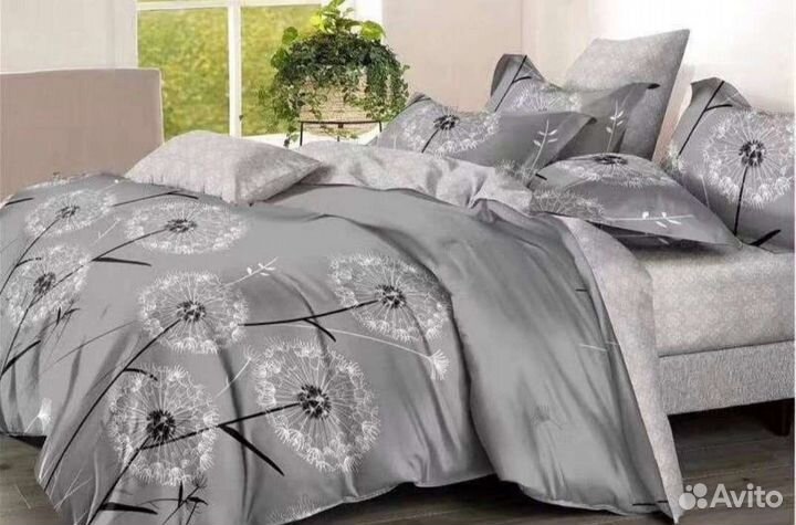 Постельное белье евро в наличии