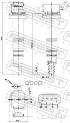 Катушка зажигания 01640006 Febest