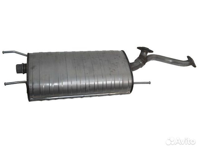Глушитель Toyota Land Cruiser Prado (J150) 09-20 / 4Runner 09-24 (Задняя часть)