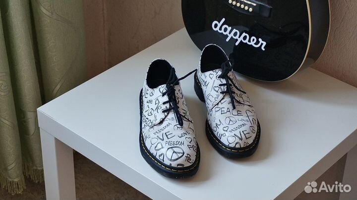 Ботинки Dr.Martens 1461 Rebellious Script