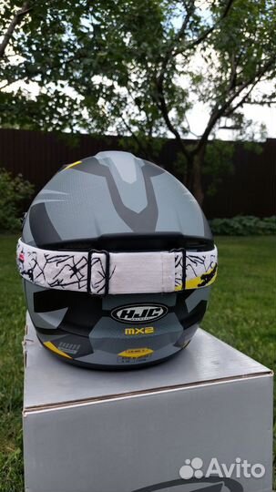 Кроссовый шлем hjc