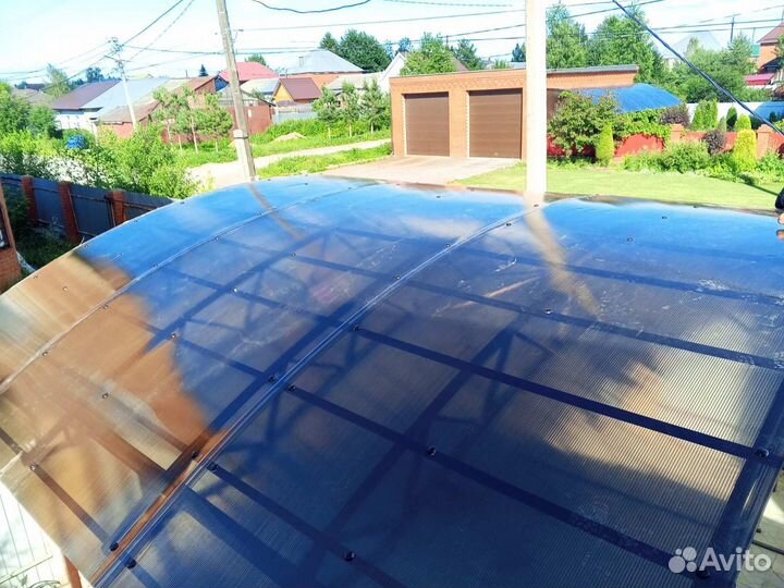 Автомобильный навес 6.5*6 метров