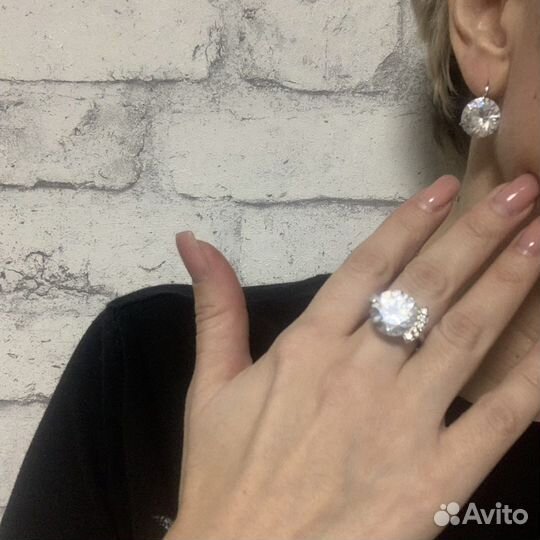 Серьги серебро