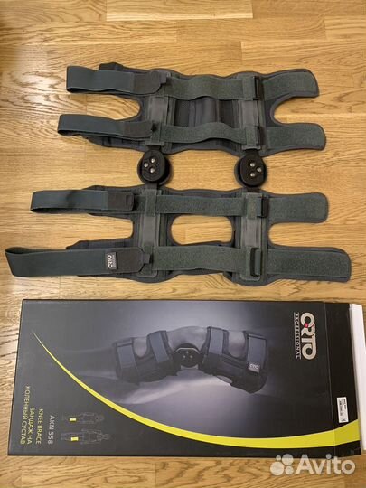 Бандаж на коленный сустав orto + костыли