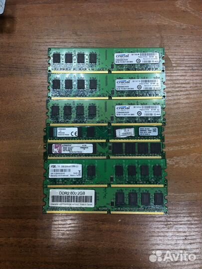 Оперативная память ddr2 2gb, 800Mhz