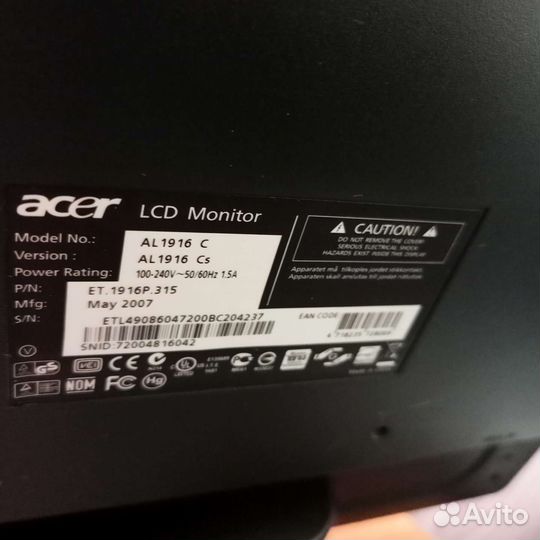 Монитор Acer