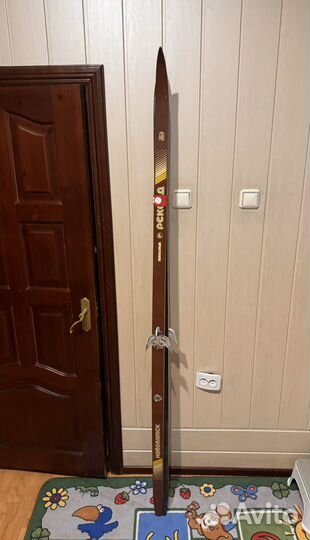 Лыжи rekord рекорд пластик + ботинки