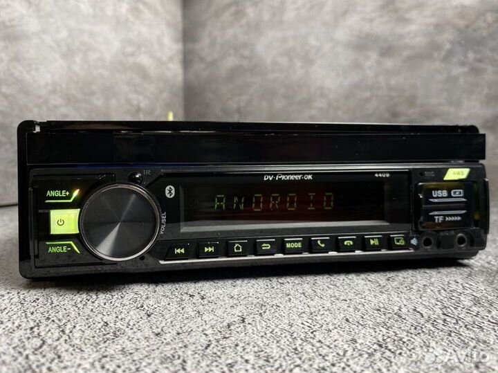 Автомагнитола с выдвижным экраном android carplay