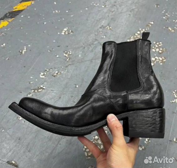 Эталонные авангардные мужские челси ручной работы