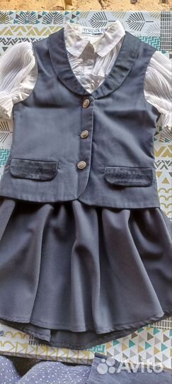 Школьная одежда для девочки 128