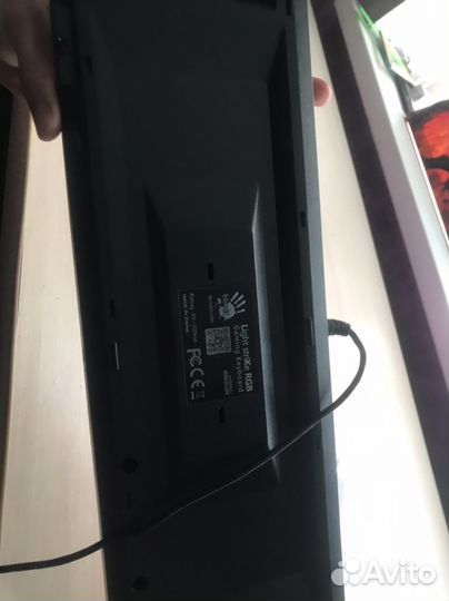 Клавиатура игровая bloody b820r