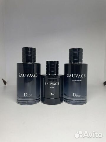 Christian Dior eau Sauvage оригинал