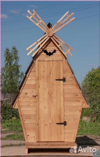 Дачный туалет с установкой JWL464