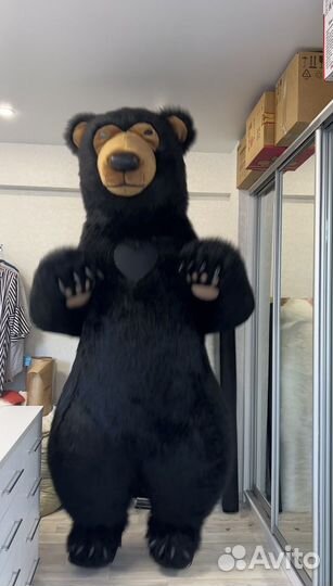 Костюм Черный Медведь 2,5 метра