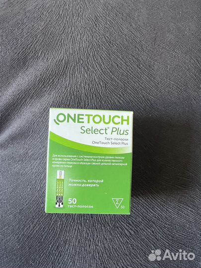 Тест полоски onetouch select plus