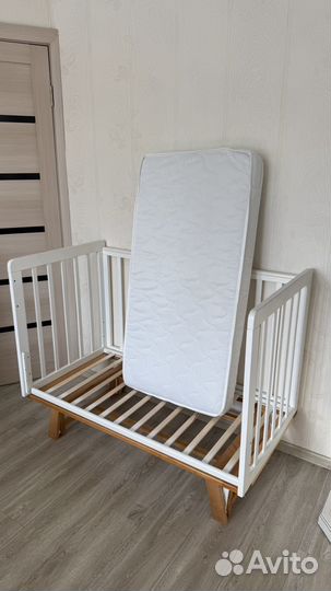 Детская кроватка приставная