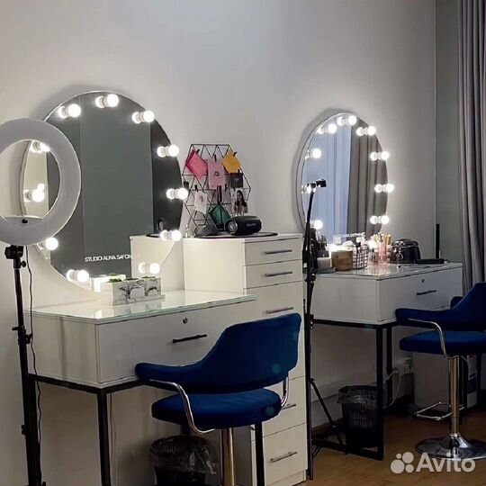 Круглое зеркало с подсветкой