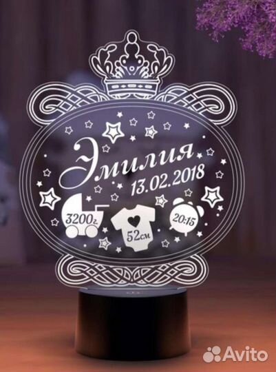 Ночник в подарок (детям)