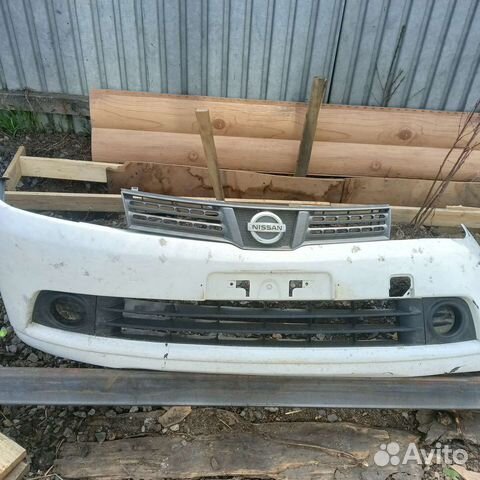 Передний бампер nissan wingroad