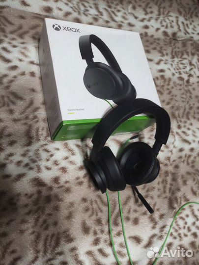 Оригинальные игровые наушники xbox series s/x/ пк