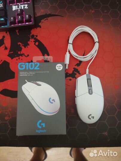 Игровая мышь logitech g 102