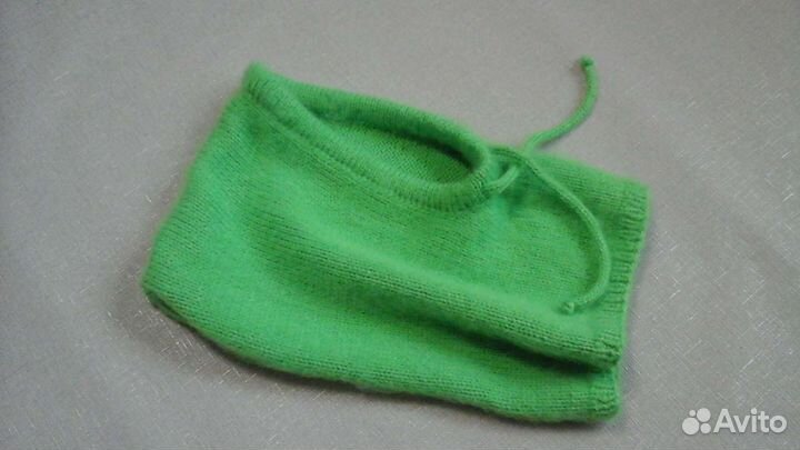 Капор -капюшон ручной работы